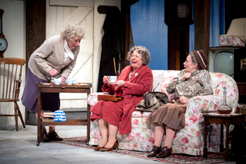 Murder, Margaret and Me with Sarah Parks, Lin Blakley and Gilly Tompkins. Photo credit: Craig Sugden