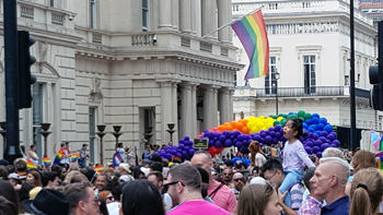 The Pride 2019 Parade in London's Pall Mall